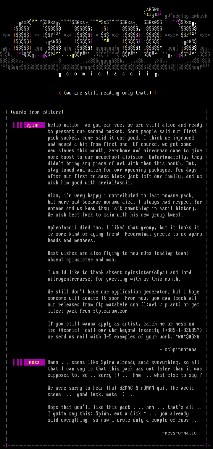 comic#02 informations by comic inc.
