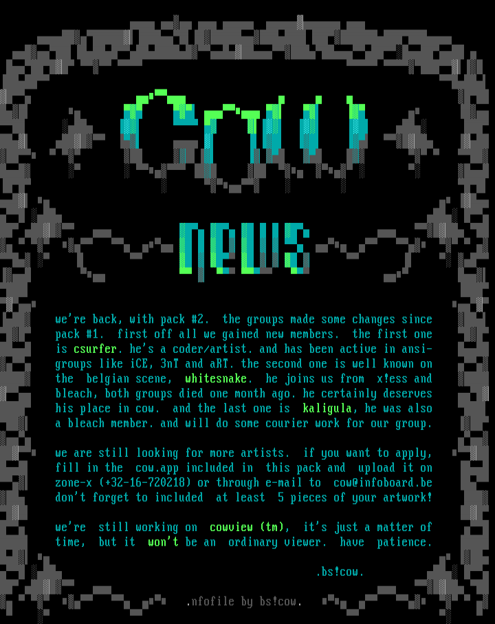 cow news #2 by burps