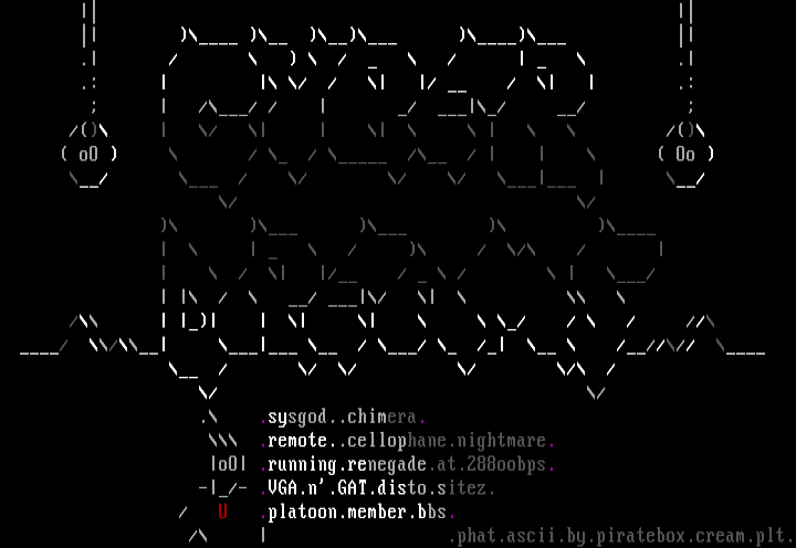 Cyber Dreams BBS by Piratebox