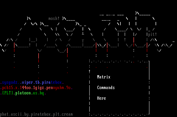 Mosh Pit Matrix by Piratebox