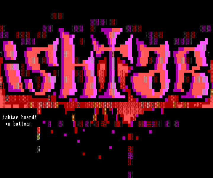 ishtar board logo by .,s$(minotaur)$s,.