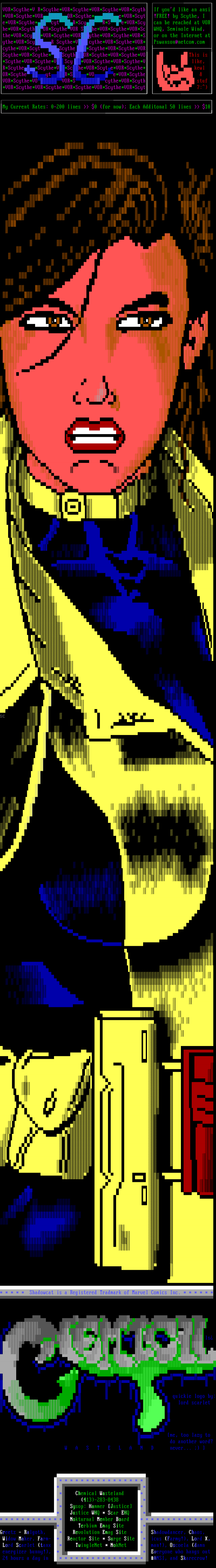 Chemical Wasteland by Scythe