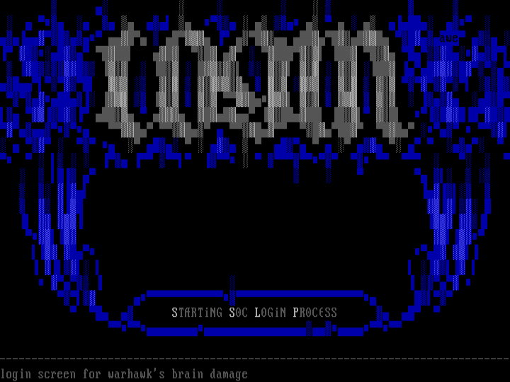 login screen by awesome