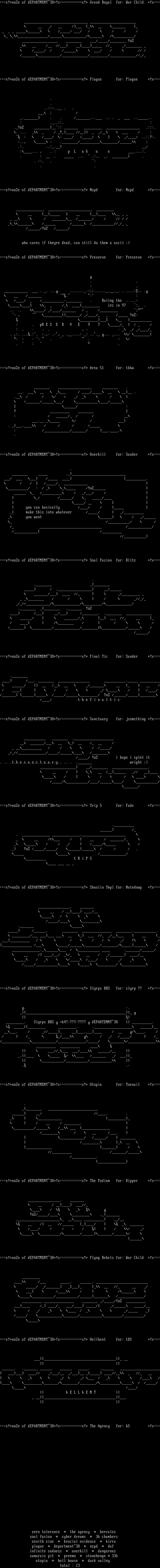 Ascii Colly by ooZe
