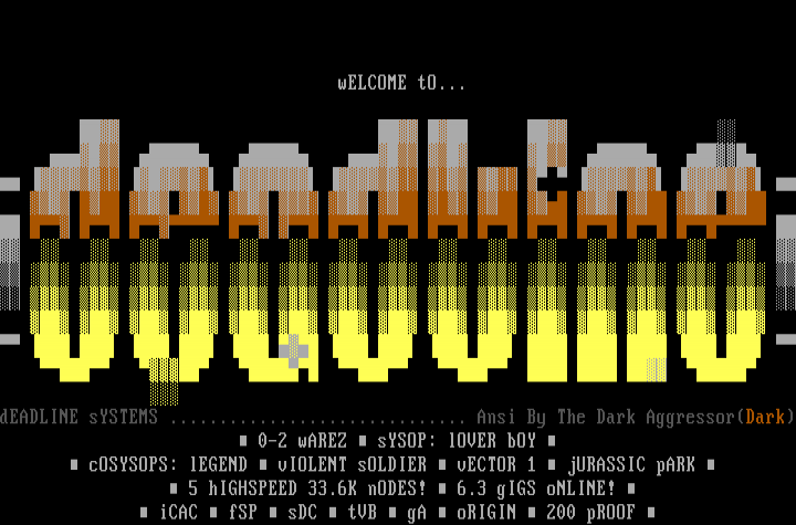 Deadline Systems by The Dark Aggressor