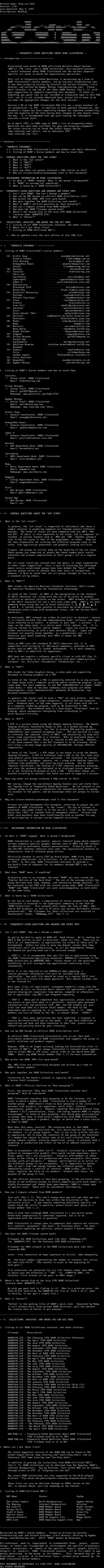 DARK FAQ v1.85 by Multiple Authors
