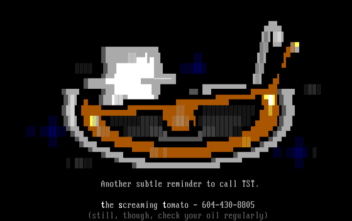 The Screaming Tomato by Handiboy
