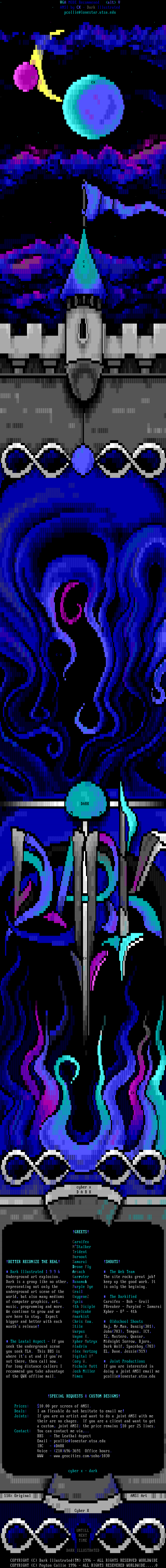 Dark Illustrated by Cyber X