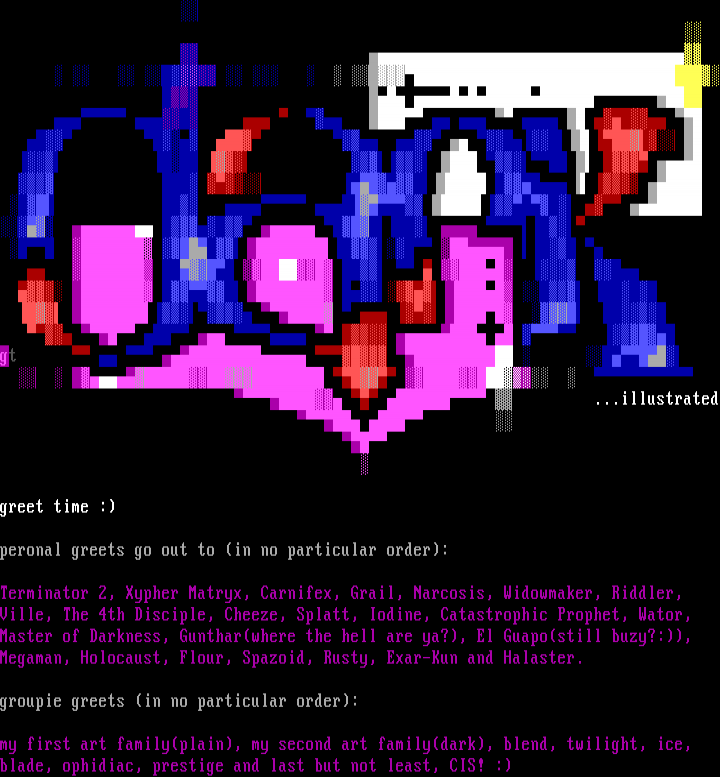 dark illustrated by garroter