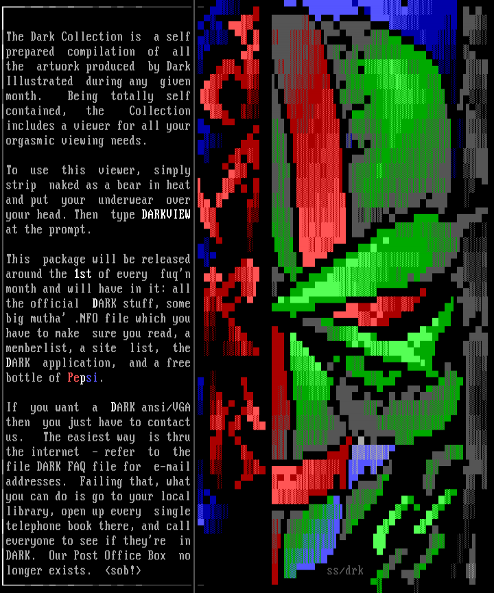 DARK Pack Release .NFO by Spaceman Spiff/Misc