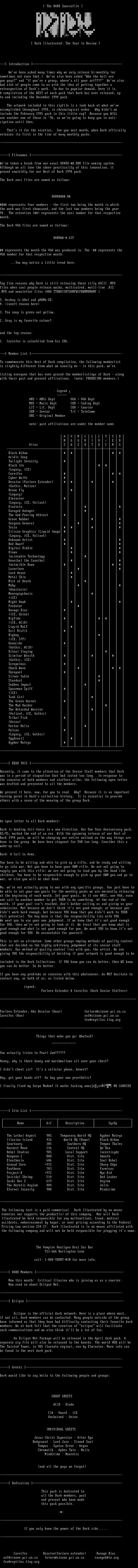 The Dark Sourcefile