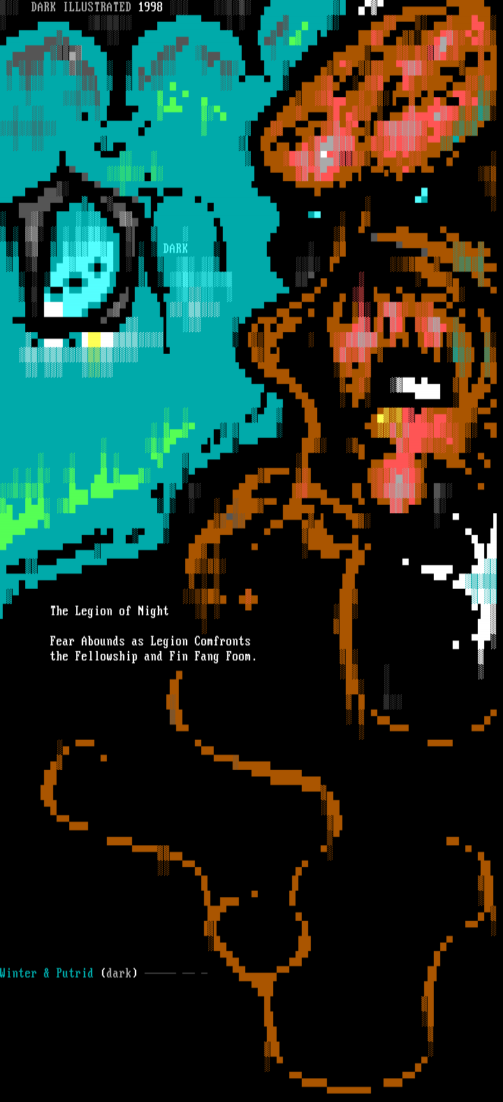 Dark Illustrated by Winter/Pcarcass