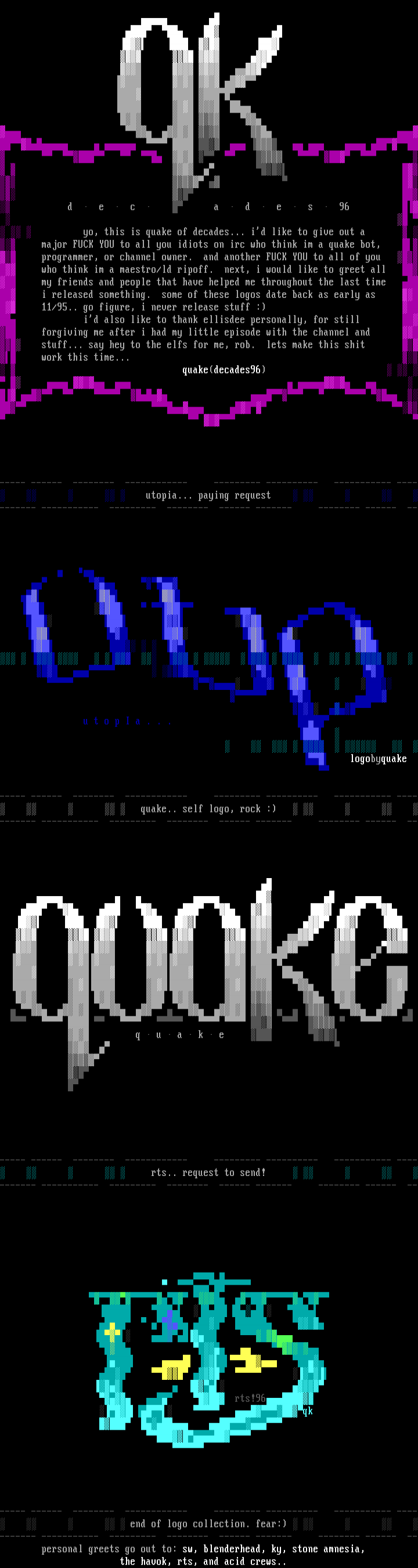 Quake's Logo Colly by Quake