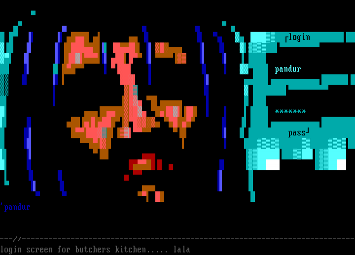 kitchen login screen by pandur
