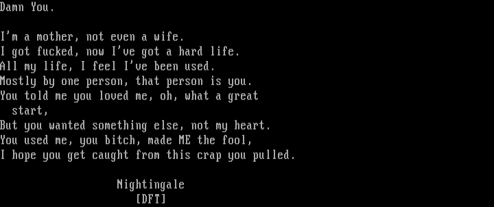 Damn You. by Nightingale