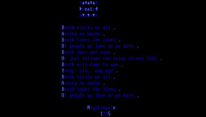 Death by Nightingale