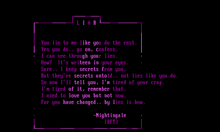 Liar by Nightingale