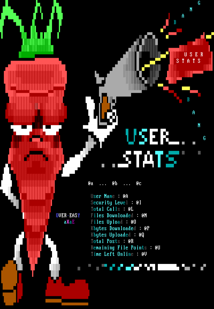 Stat Screen by Over Easy
