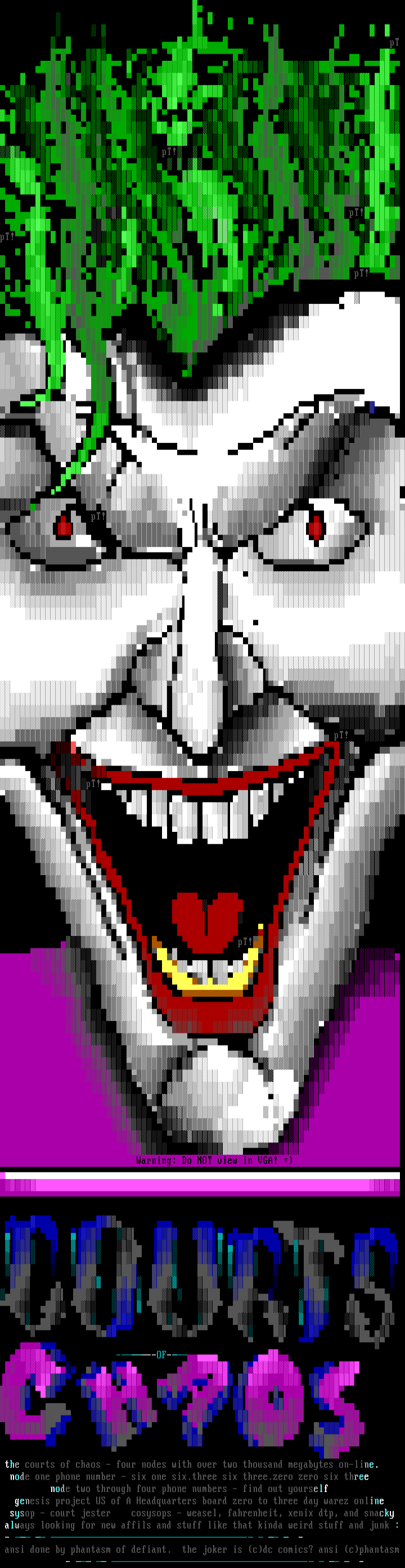 Courts of Chaos by Phantasm