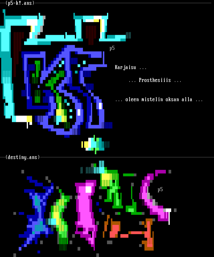 P5's Logos for Divine 00 by Prosthesis