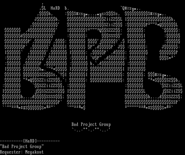 Bad Project Group by HaRD