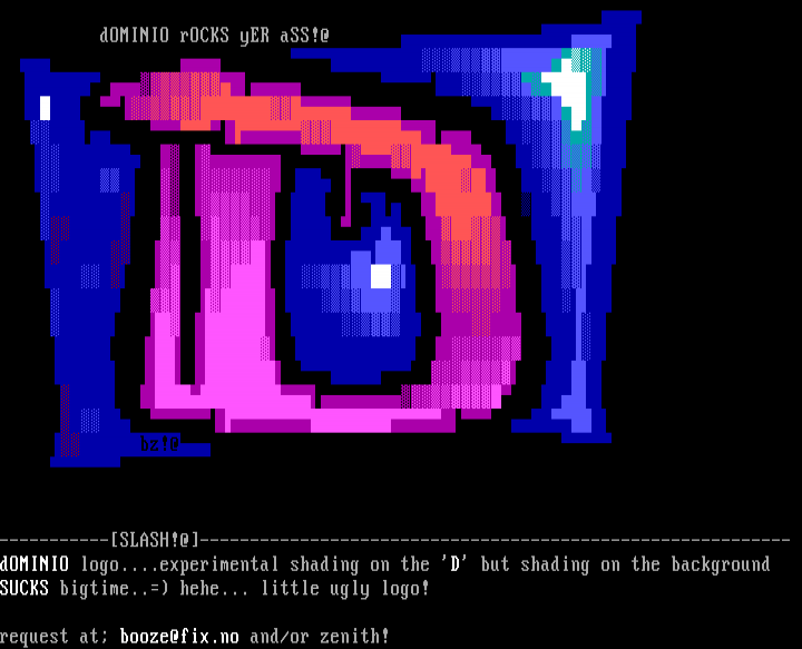 dOminio-logo!..sucks =) by booze