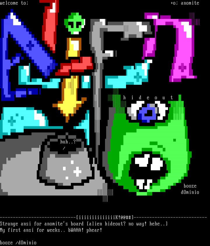 Alien Hideout! by booze