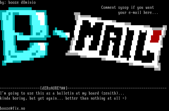 e-maiiiiiL! =) by booze