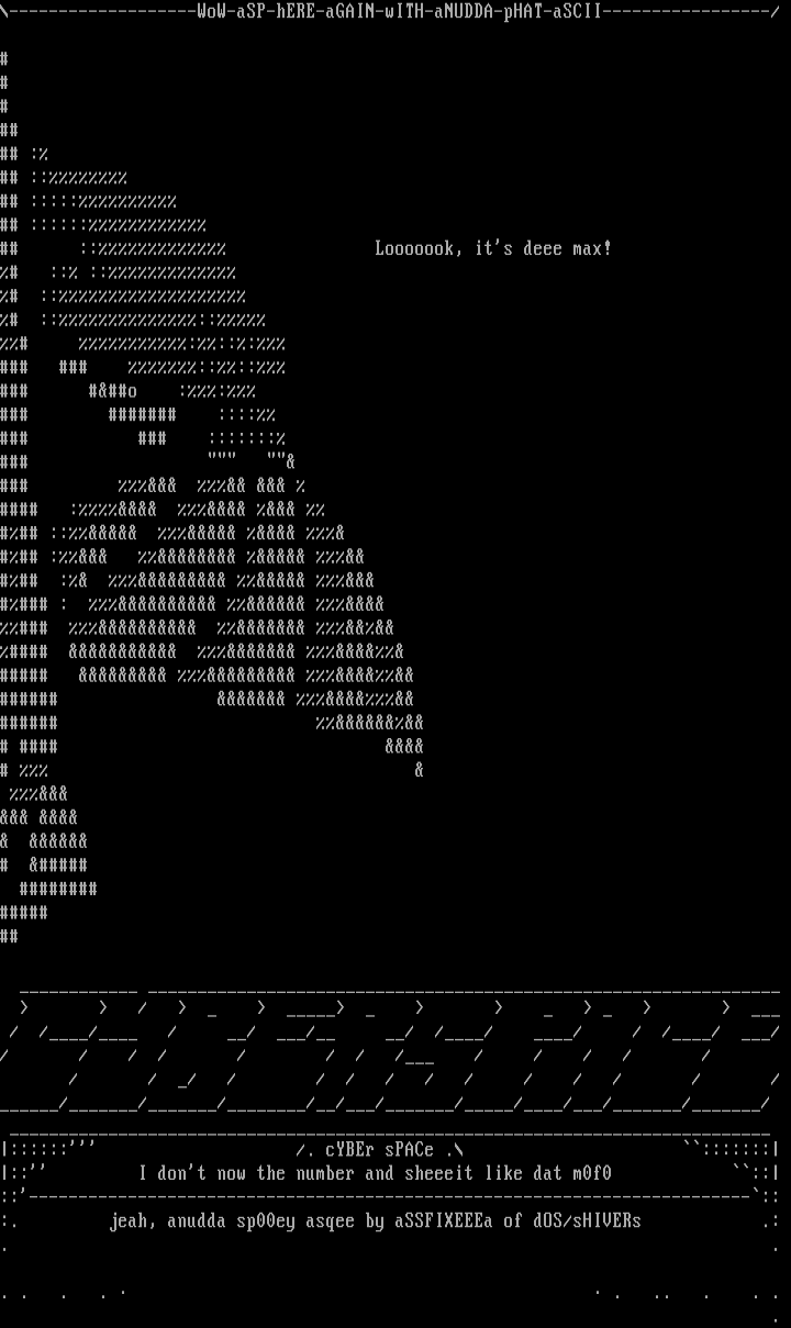 Cyberspace w/Maxx by Asphixia