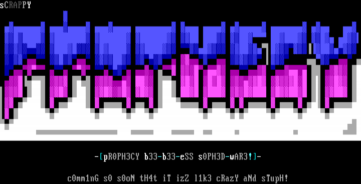 Prophecy BBS Soft. by Scrappy
