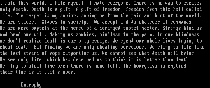 It's Over by Entrophy