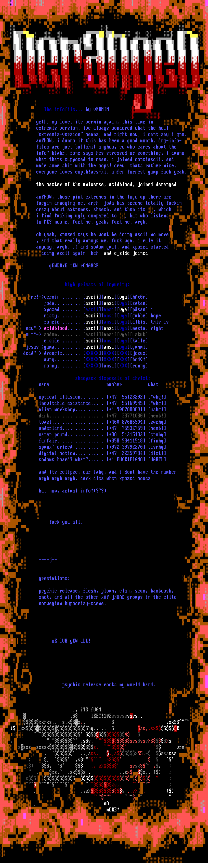 infofil om gruppen "deranged"!! by Joda