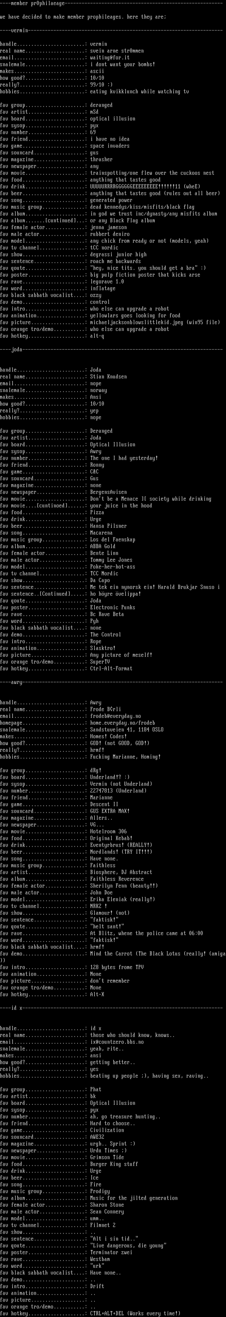 member phrophileages!!!!!!!!! by deranged