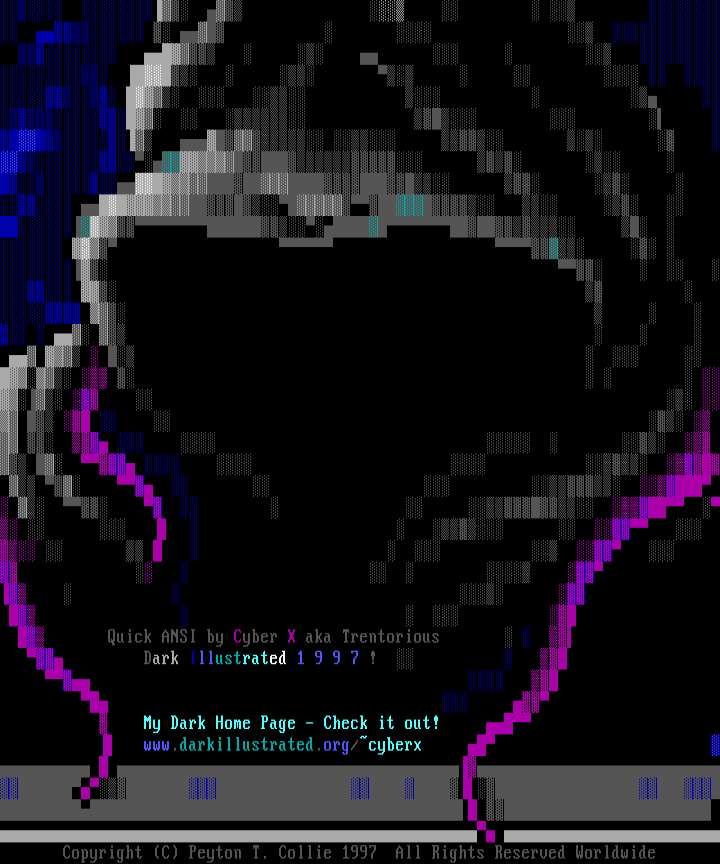 Dark Illustrated by Cyber X