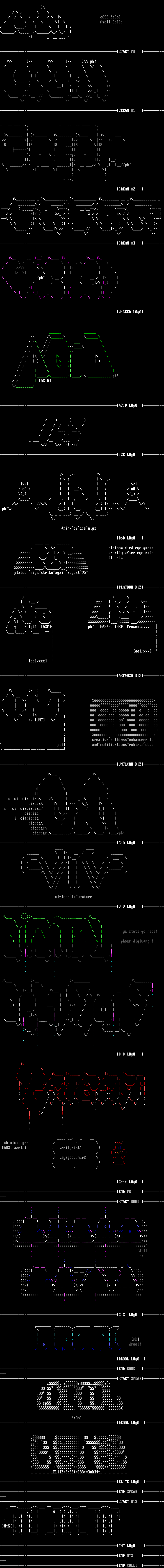 Ascii Colli 0895 by Multiple Artists