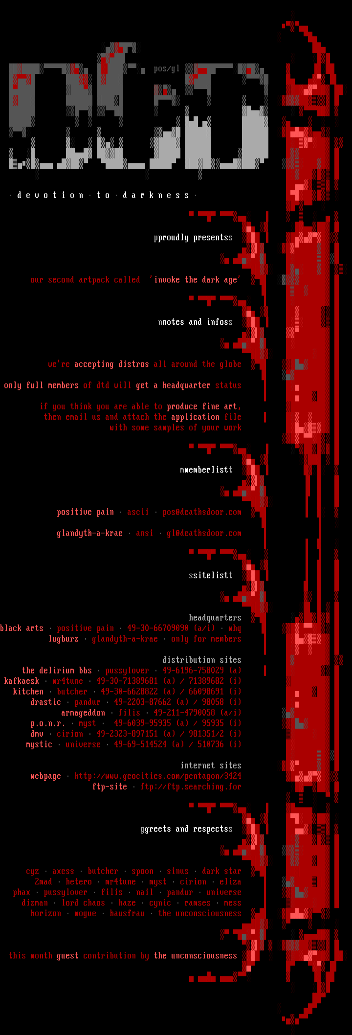 dtd ansi nfo by glandyth & pos!p