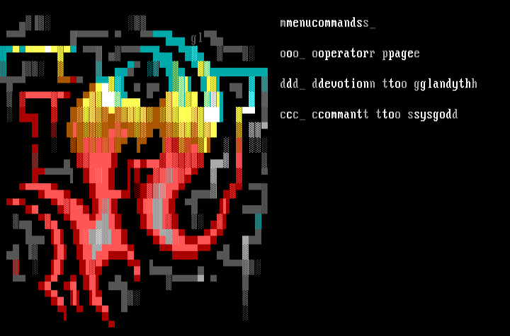 MAiN MENU by GLANDYTH-A-KRAE