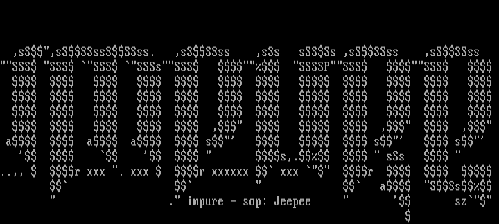 Impure Ascii by Seize
