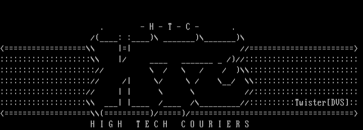 HTC ASCii Logo by Twister