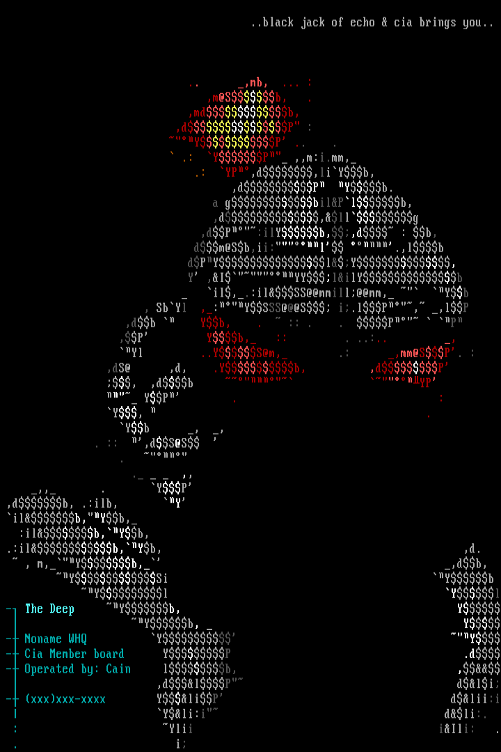 Promotional (The Deep) by Black Jack