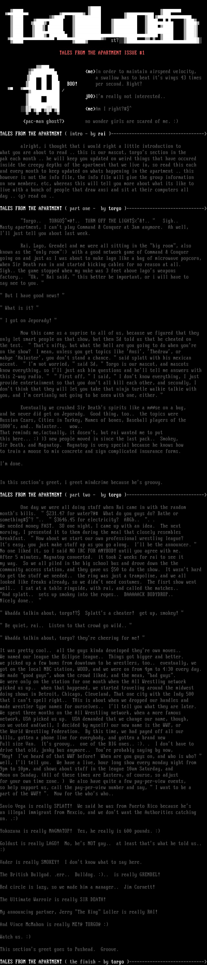 tales from the apartment by torgo