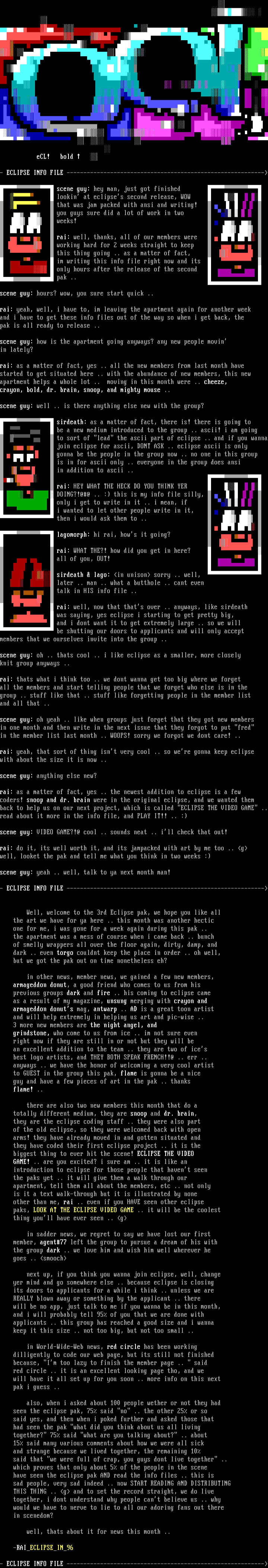 info file by rai + bold