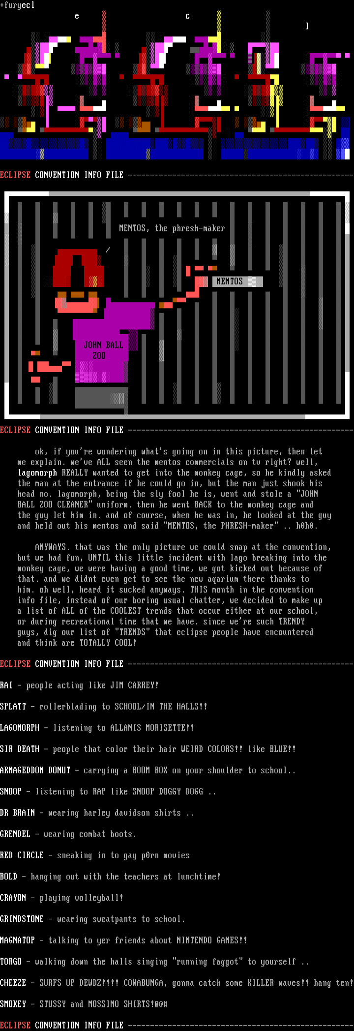 convention info by rai + fury