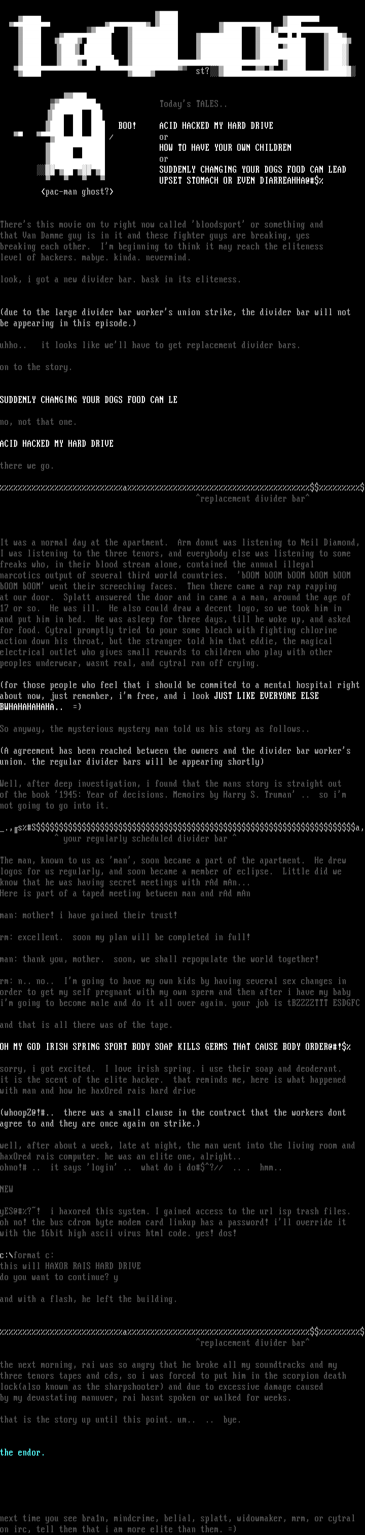 tales from the apartment! YAY! by torgo