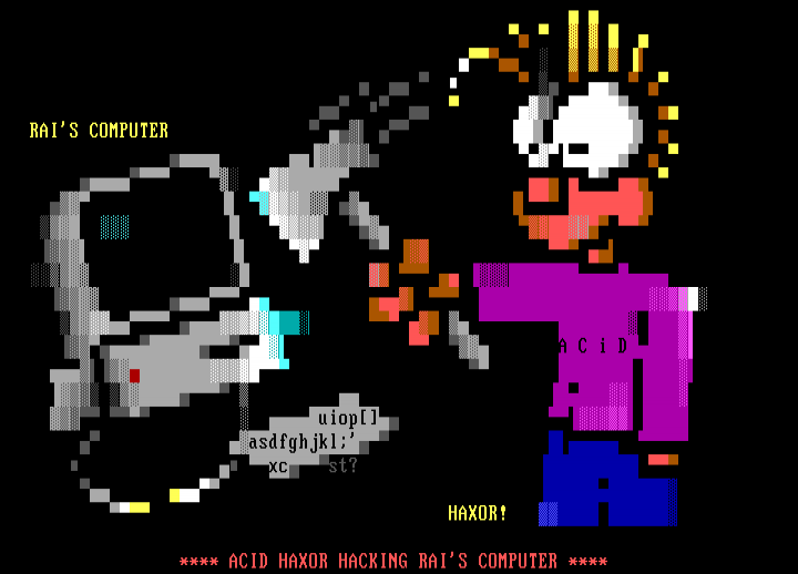 ACID HACKED MY HARDDRIVE! by splatt