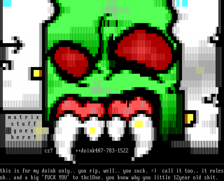 doink, home of green eggs. by cheeze