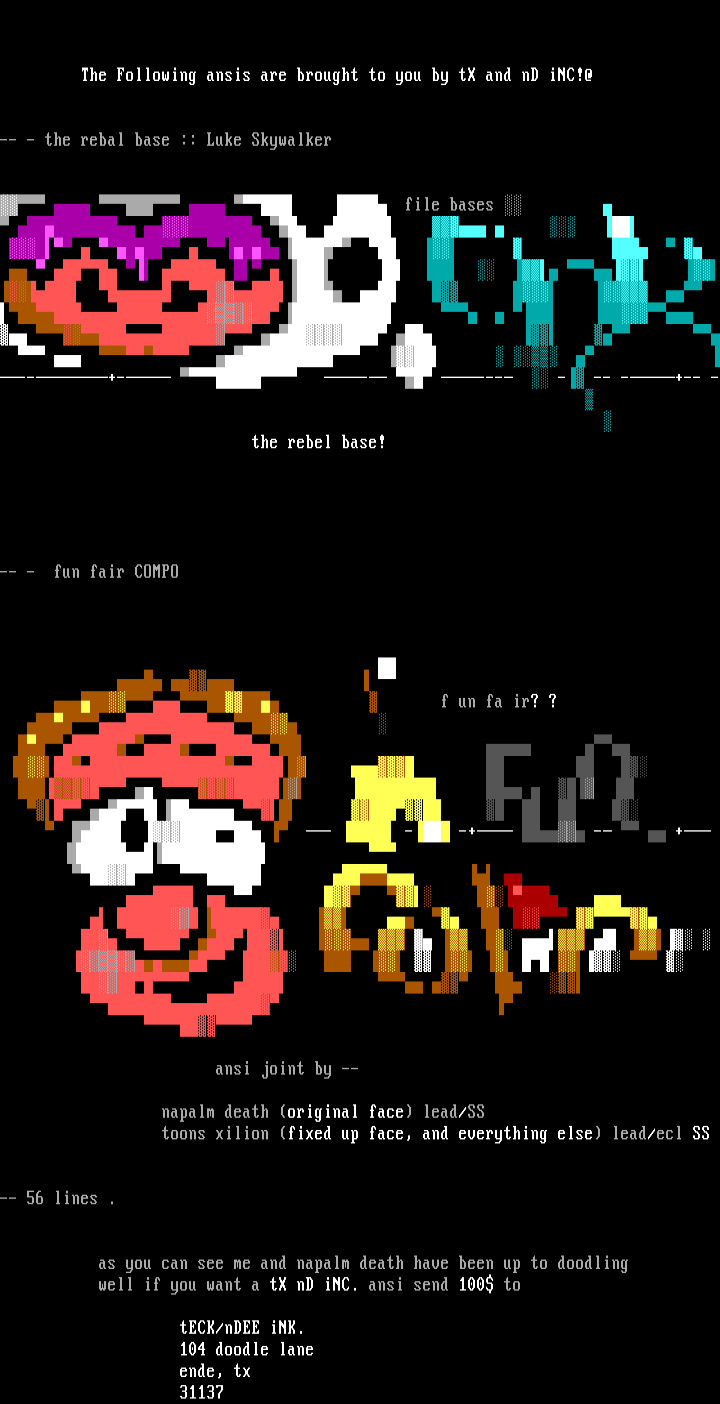 tx+nD = ANSIS*!@# by tX nD iNC