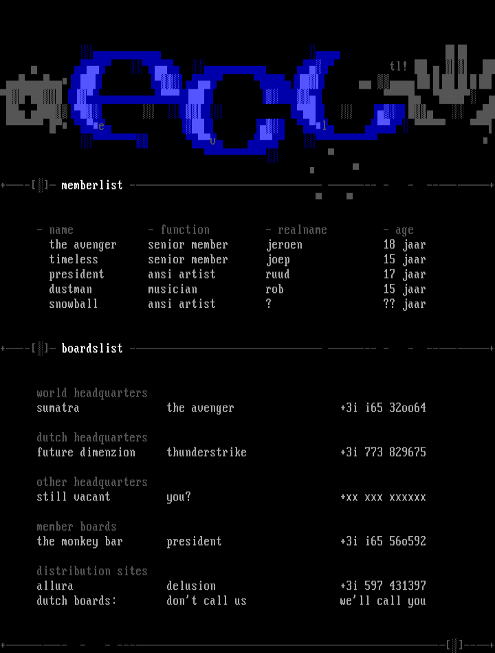 memberlist by the avenger