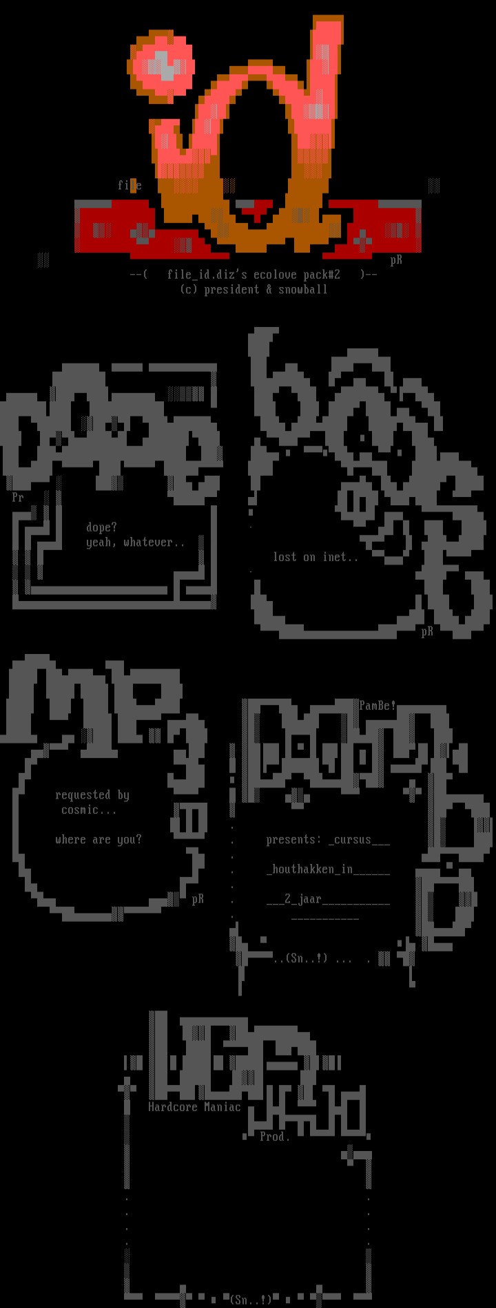file id pack 2 by president & snowball