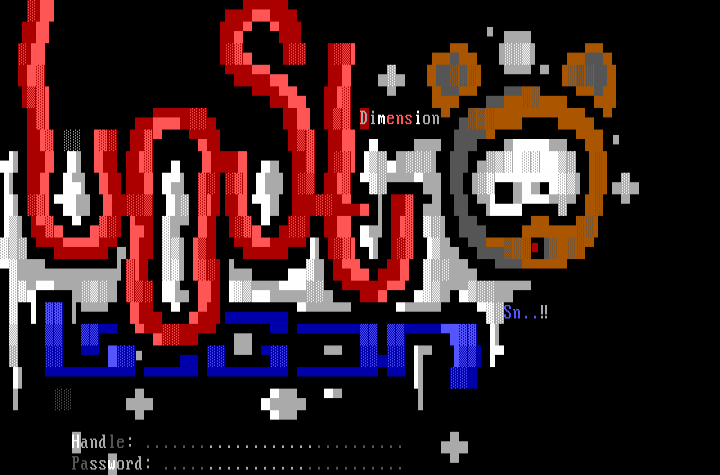 Logon ansi -> Lost dimension by Snowball